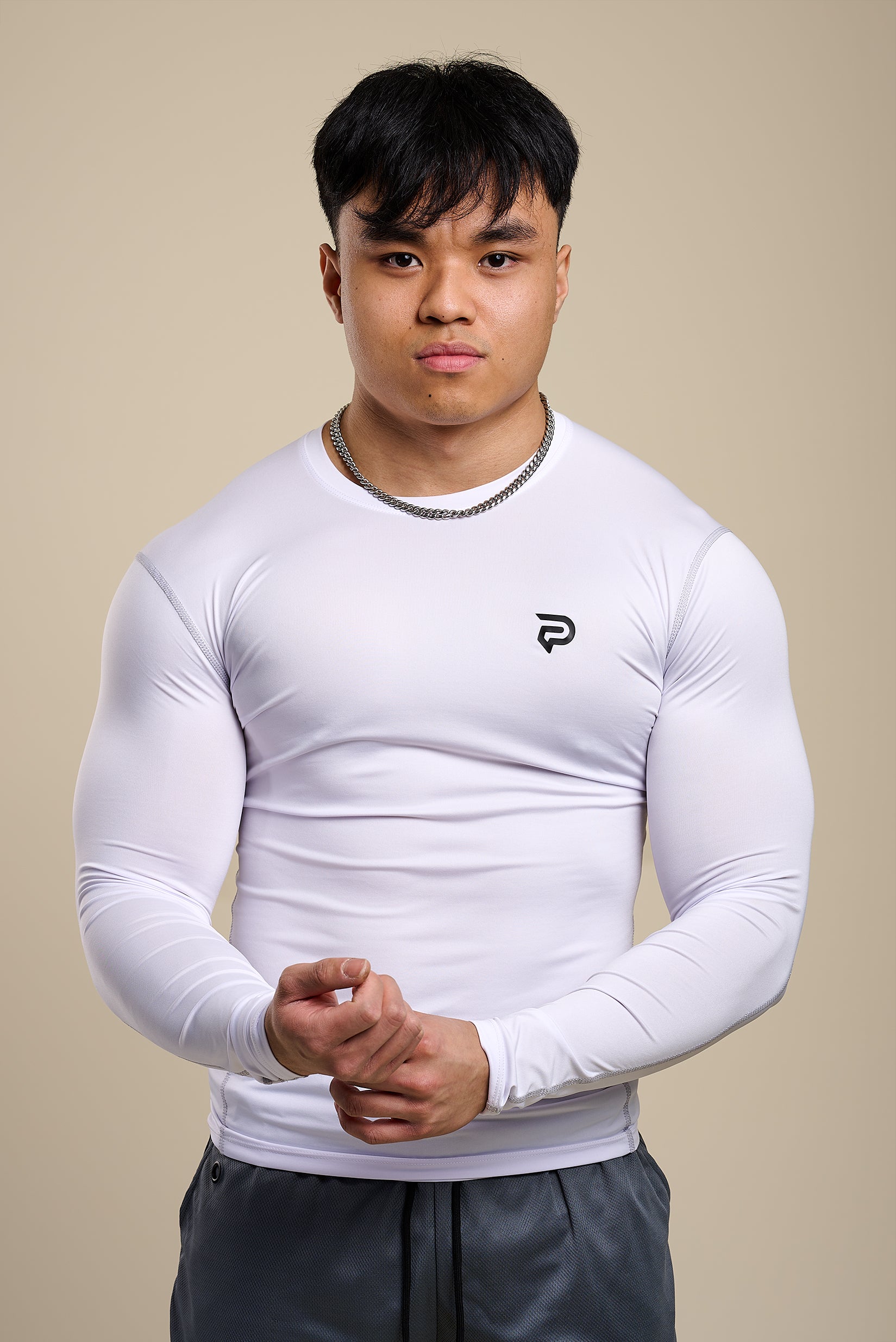 White Compression T-shirt