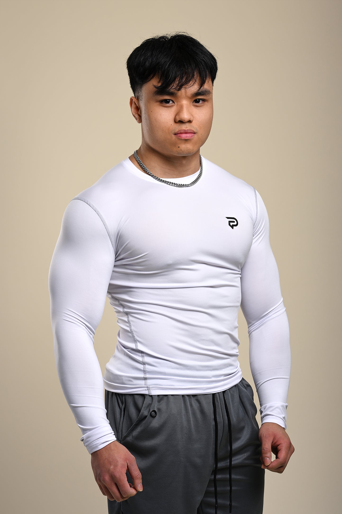 White Compression T-shirt