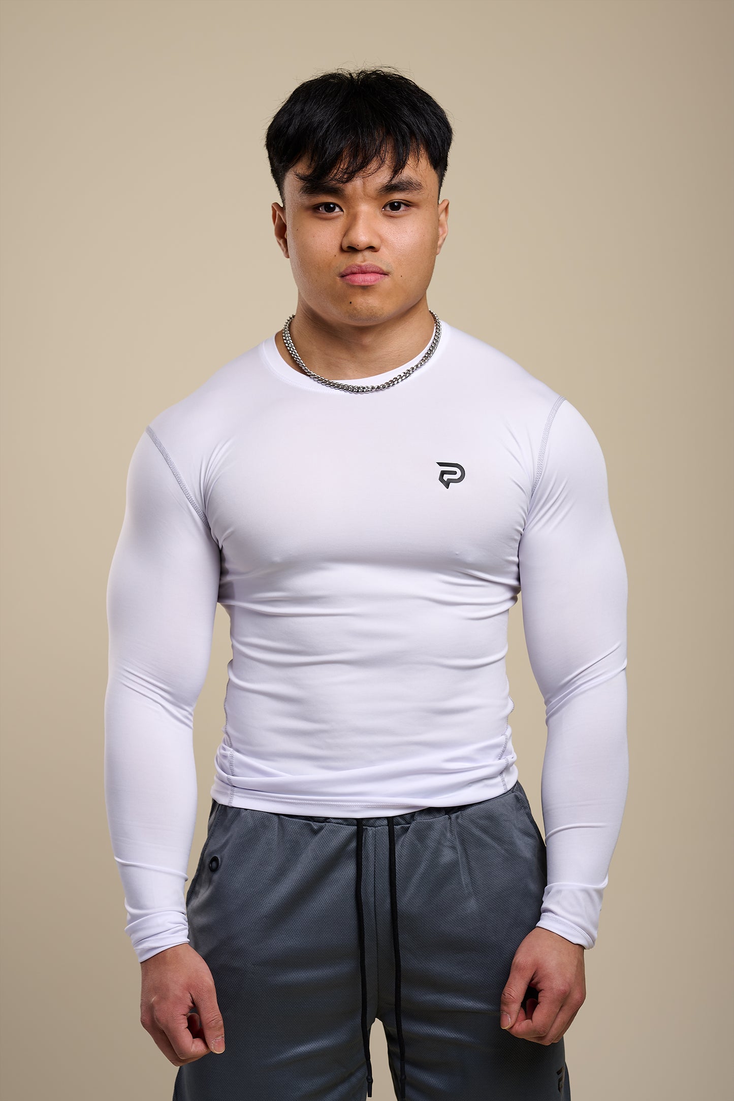 White Compression T-shirt