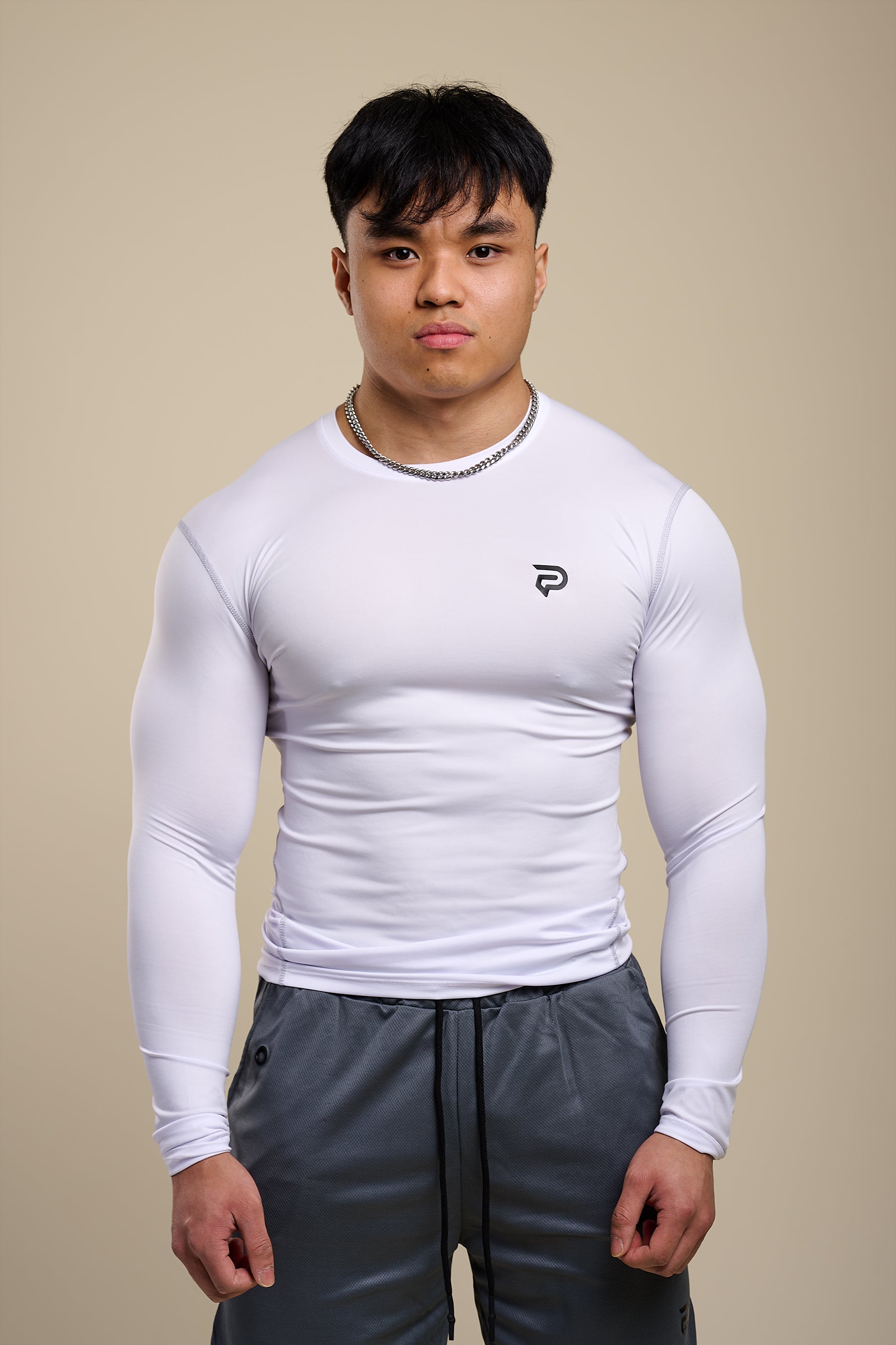 White Compression T-shirt