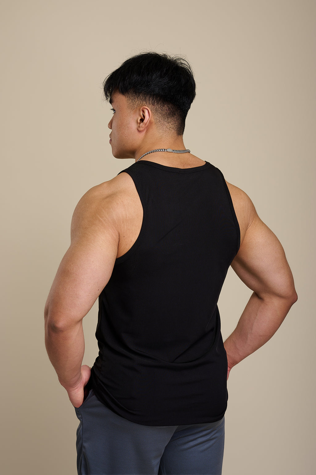 Proper Ribbed Gym Vest